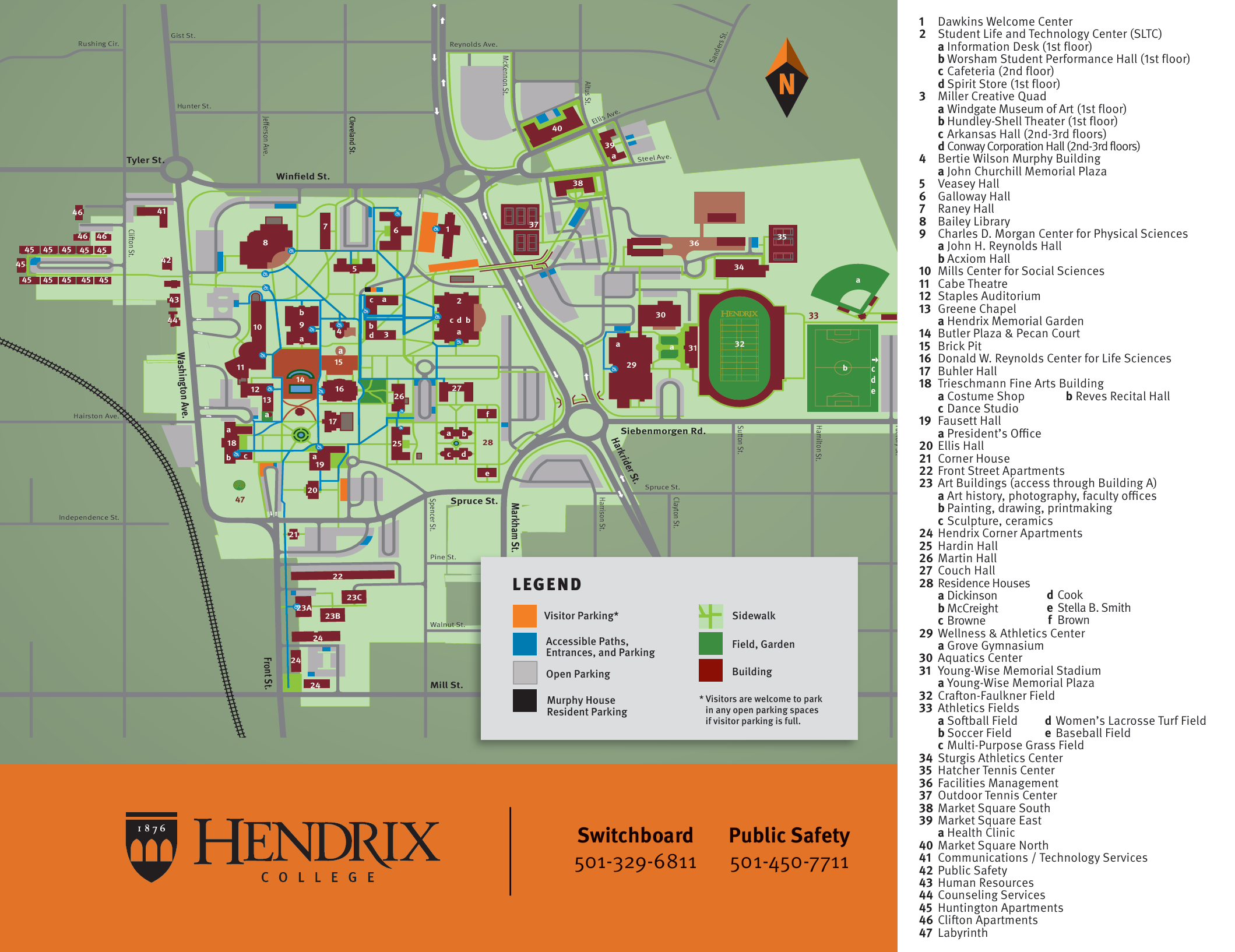 Campus Map - May 2025